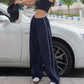 📢📢40% OFF !! ⏰Women's Side Drawstring Wide-Leg Casual Pants