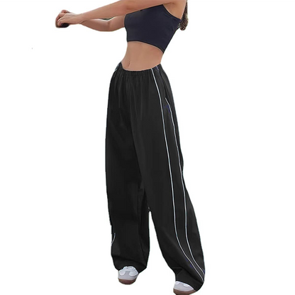 📢📢40% OFF !! ⏰Women's Side Drawstring Wide-Leg Casual Pants