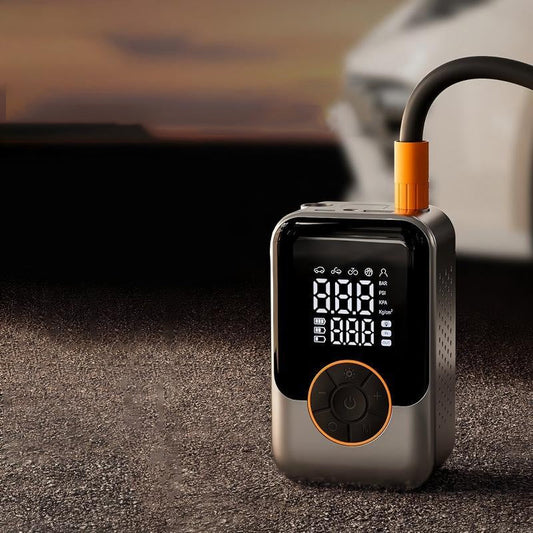 📢📢40% OFF !! ⏰Tire Inflator Portable Air Compressor🚗💨