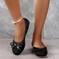 📢📢40% OFF !! ⏰50K+ SOLD!💥Women’s Elegant Lace Ballet Flats With Bow-Tie