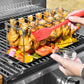 🍗 LIMITED-TIME 50% OFF! ✨ Roasted Chicken Drumstick Rack – Stainless Steel, Foldable, 14 Slots 🍖