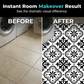 📢📢40% OFF !! ⏰Waterproof & Non-Slip Floor Tile Stickers for Kitchen & Bathroom🛀