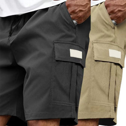 📢📢30% OFF !! ⏰Men's Casual Cargo Shorts with Elastic Waist