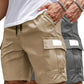 📢📢30% OFF !! ⏰Men's Casual Cargo Shorts with Elastic Waist