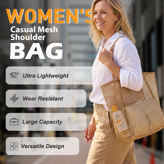 📢📢35% OFF !! ⏰Women's Casual Mesh Shoulder Bag
