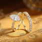 📢📢30% OFF !! ⏰Elegant Sparkling Cubic Zirconia Ring