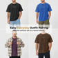 📢📢30% OFF !! ⏰Men's Vintage T-Shirt with Cross & Letter Print