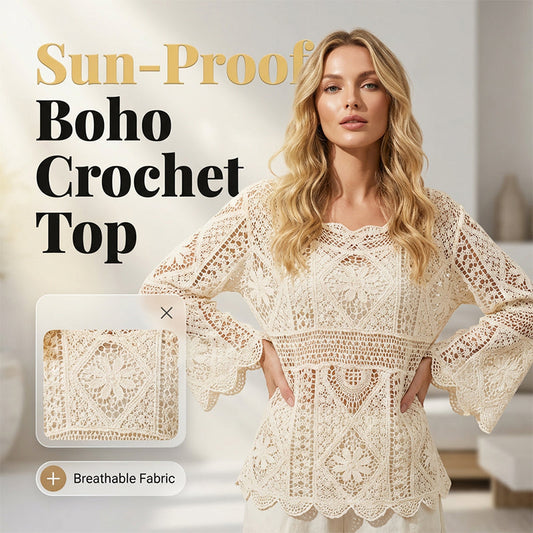 📢📢40% OFF !! ⏰Women's Vintage-Inspired Lace Cover-Up Blouse