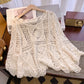 📢📢40% OFF !! ⏰Women's Vintage-Inspired Lace Cover-Up Blouse