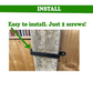 📢📢Buy 5 Get 5 Free ⏰Two-in-one, rock-solid – cast iron door handles & railing reinforcement clamps!✨