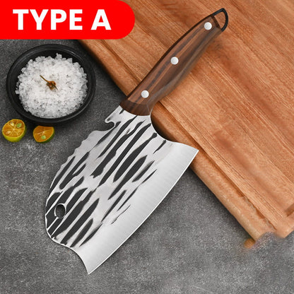 📢📢40% OFF !! ⏰Stainless Steel Kitchen Knife with Ergonomic Handle