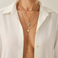 📢📢40% OFF !! ⏰Layered Gold Cross Necklaces for Women