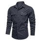 📢📢30% OFF !! ⏰Men's Long Sleeve Cotton Workwear Shirt👔