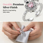 📢📢40% OFF !! ⏰Vintage Adjustable Sword Piercing Heart Ring Set