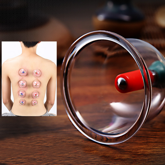 📢📢40% OFF !! ⏰Thickened Vacuum Cupping Set with Suction Pump
