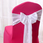 📢📢30% OFF !! ⏰DIY Bow Tie Chair Cover Sash Ribbon