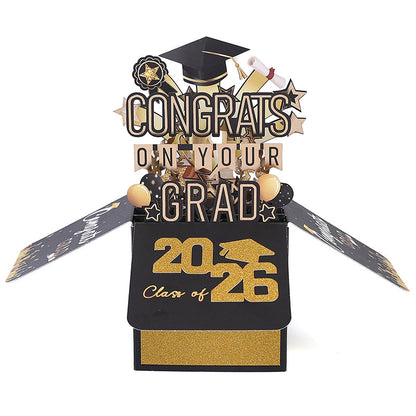 3D Pop-Up Graduation Card for 2026