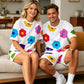 Unisex Floral Print T-Shirt and Shorts Set