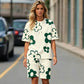 Unisex Floral Print T-Shirt and Shorts Set