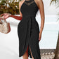 📢📢30% OFF !! ⏰Sleeveless Irregular Halter Dress For Women