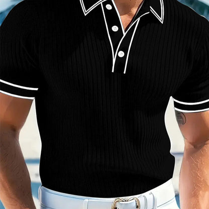 📢📢30% OFF !! ⏰Summer Casual Short Sleeve Polo Shirt