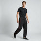 Retro Side-Stripe Wide-Leg Trousers