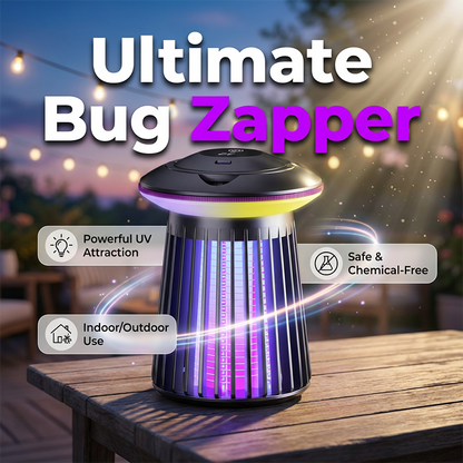 📢📢50% OFF !! ⏰ Ultimate Bug Zapper: Stay Bite-Free All Night 🌙