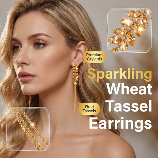 📢📢30% OFF !! ⏰Elegant Wheat Tassel Earrings