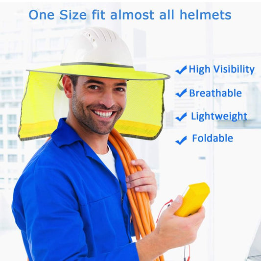 📢📢30% OFF !! ⏰Hard Hat Sun Shield