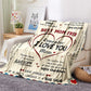 📢📢30% OFF !! ⏰Ultra Soft Cozy Flannel Warm Blanket - EXPRESS LOVE TO MOM