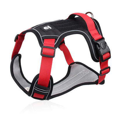 📢📢30% OFF !! ⏰No Pull Dog Harness with Leash & Collar LED