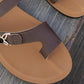 📢📢40% OFF !! ⏰ Women's Clip-Toe Flat Sandals – Non-Slip, Flower Detail & Comfy Sole – Perfect for Summer Walks ✨
