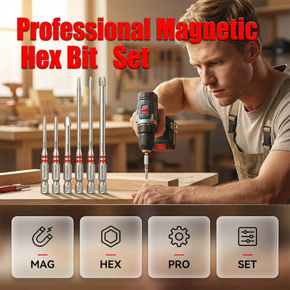 📢📢40% OFF !! ⏰Heavy-Duty Pagoda Hex Bits Set