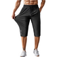 📢📢30% OFF !! ⏰Men's quick-drying sports capri pants with zipper pockets 🩳💨