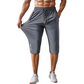 📢📢30% OFF !! ⏰Men's quick-drying sports capri pants with zipper pockets 🩳💨