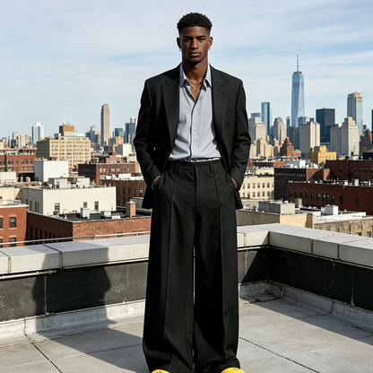📢📢30% OFF !! ⏰Men's Minimalist Wide-Leg Pants