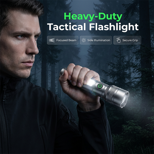 📢📢30% OFF !! ⏰ Long-Range Zoomable Flashlight