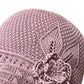 📢📢40% OFF !! ⏰Women's Crochet Bucket Hat with Flower Accent