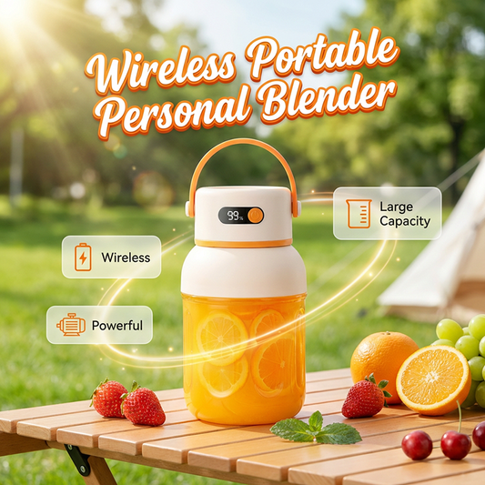 📢📢40% OFF !! ⏰ Portable Personal Blender for Shakes & Smoothies | USB Rechargeable Mini Juicer Cup