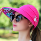 🌞Summer Hot Sale ￡9.99！💇‍♀️Foldable Wide Brim Sun Hat with Ponytail Hole