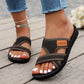 📢📢40% OFF !! ⏰Wide Feet Comfortable Open Toe Flat Sandals