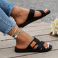 📢📢40% OFF !! ⏰Wide Feet Comfortable Open Toe Flat Sandals