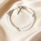 📢📢40% OFF !! ⏰Double-Wrap Rosary Beaded Bracelet