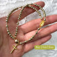 📢📢40% OFF !! ⏰Double-Wrap Rosary Beaded Bracelet