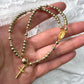 📢📢40% OFF !! ⏰Double-Wrap Rosary Beaded Bracelet