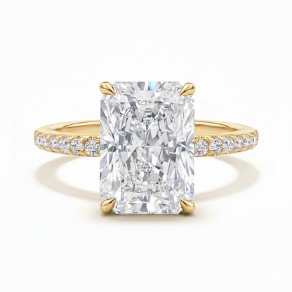 📢📢40% OFF !! ⏰Ice-Flower Cut High-Carbon Diamond Ring