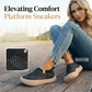 📢📢40% OFF !! ⏰Comfortable Platform Sneakers with Hidden Heel
