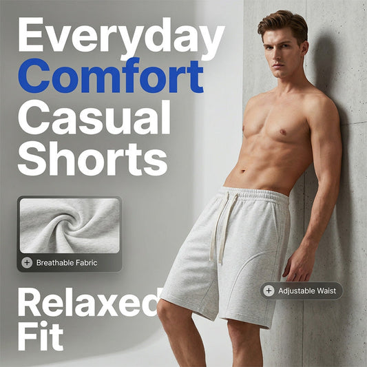 📢📢40% OFF !! ⏰Men's Cotton Blend Casual Shorts