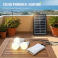 📢📢40% OFF !! ⏰Solar Powered LED Lighting System with 3 Bulbs