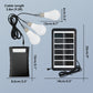 📢📢40% OFF !! ⏰Solar Powered LED Lighting System with 3 Bulbs